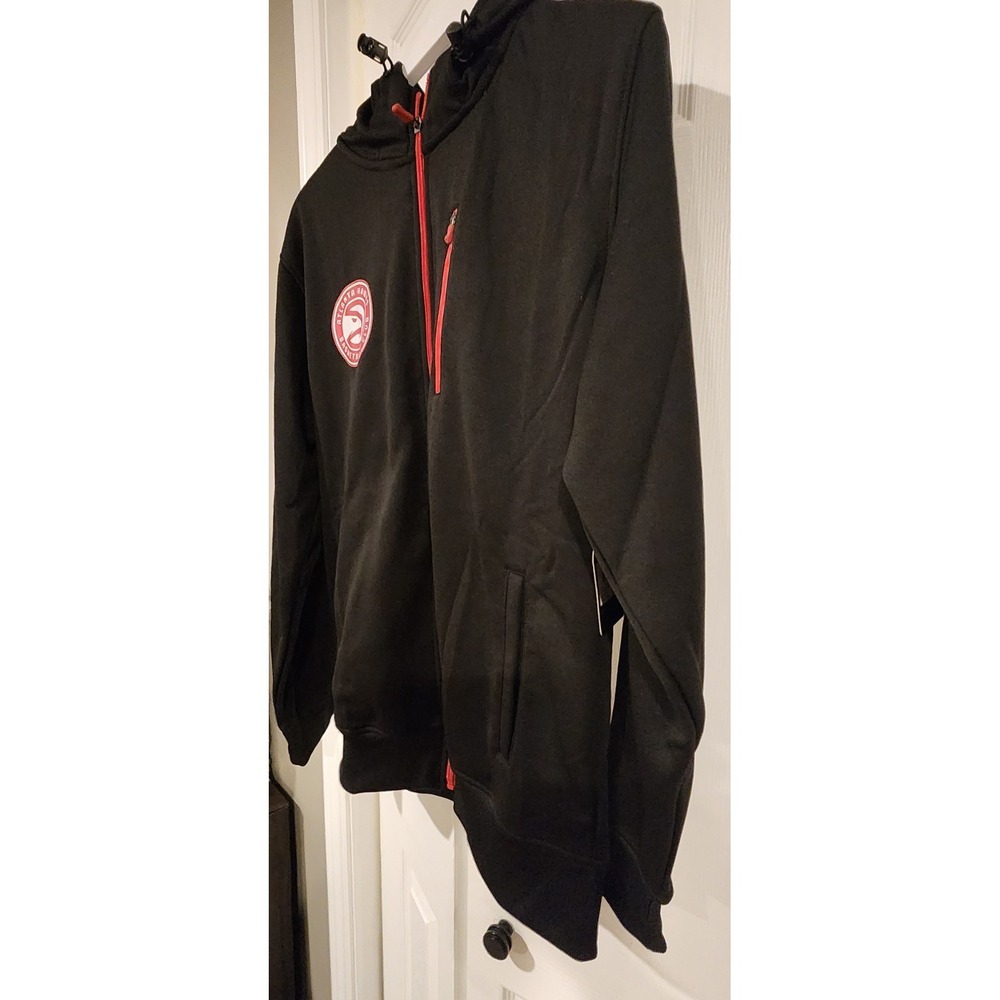 NBA Atlanta Hawks Zip Up Hoodie Mens Medium, NWT - Picture 4 of 8